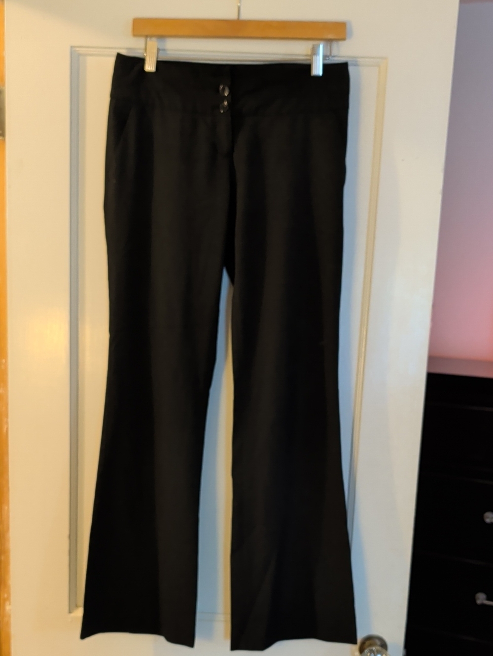 The Limited Drew Black Boot-Cut/Flare Women's Dress Pants, Sz 2